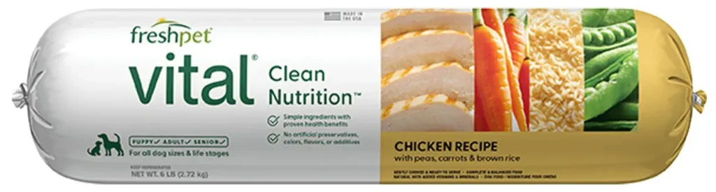 Freshpet Vital Balanced Nutrition Chicken Adult Dog Food