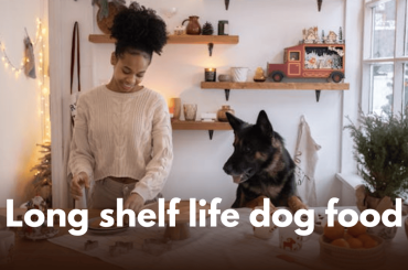 Long shelf life dog food